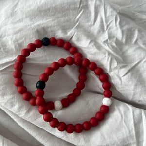 Red Lokai bracelets